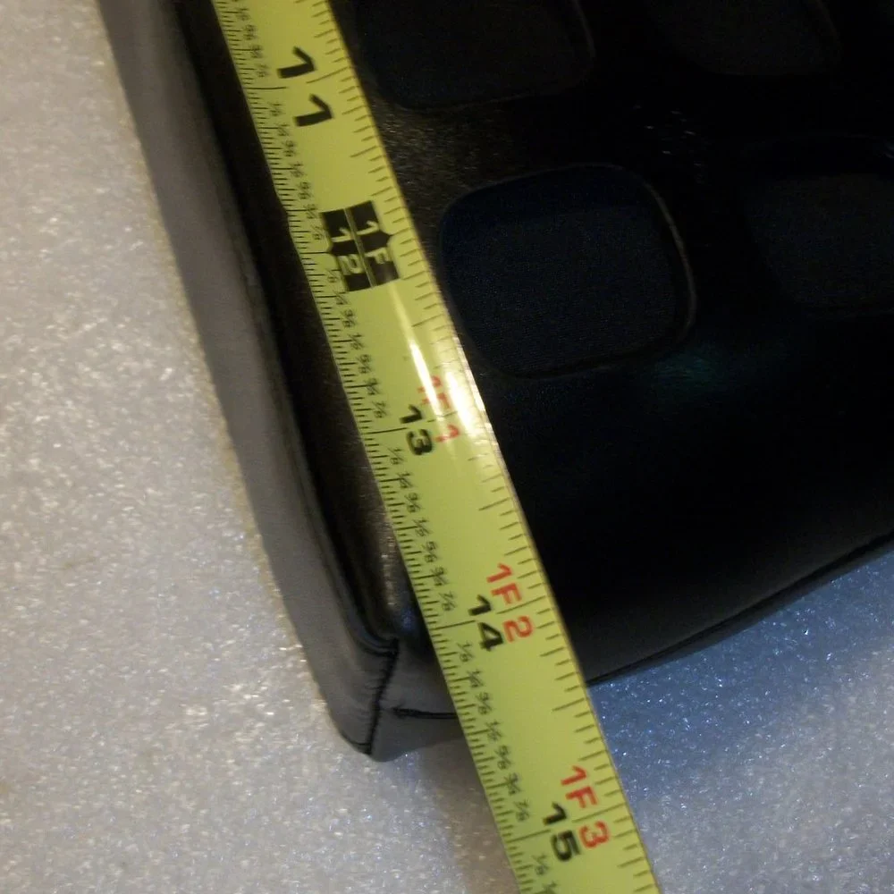 SOLD! Timmy Woods Beverly Hills Collection Black Clutch 14" x 6" Removable Liner - Picture 12 of 13